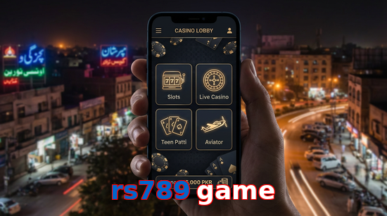 Main screen of Rs789 Game app page for PK players