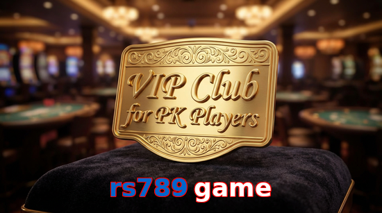 Main screen of Rs789 Game vip page for PK players